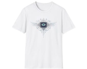 All Seeing Eye T-Shirt | Minimal Mystic Symbol Design