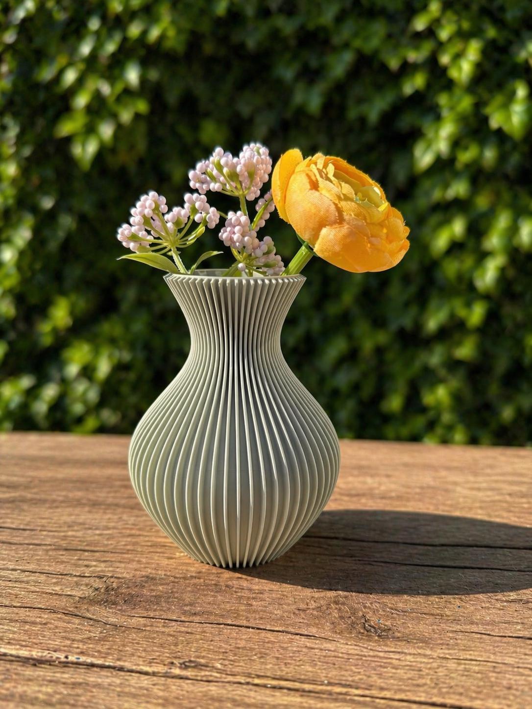 Salbei grün vase