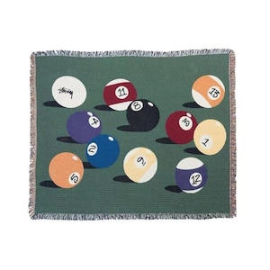 Stussy 8 Ball Blanket - Etsy
