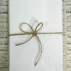 White Glassine Bags 4.5 x 6.75  Inches, Perfect for Cookies, Gifts, Treats, Cards