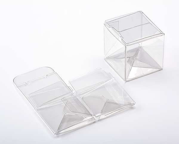 5 Premium 12 Mil Crystal Clear 3x3x3 Square 3 CUBE Boxes for Gifts, Retail  Packaging, Favors 