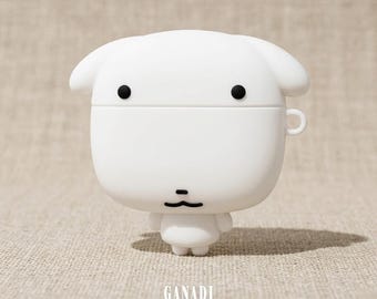 Cute Puppy AirPods Pro 2 Case, Kawaii Dog Earbuds Cover, Cartoon Animal Headphone Case, Funny Gift for Women Girls