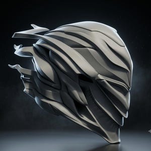 Speed God Helmet, Savitar Inspired Cosplay Helmet, Futuristic Speedster Mask, Wearable Armor Helmet, 3D Printed Flash Inspired Prop