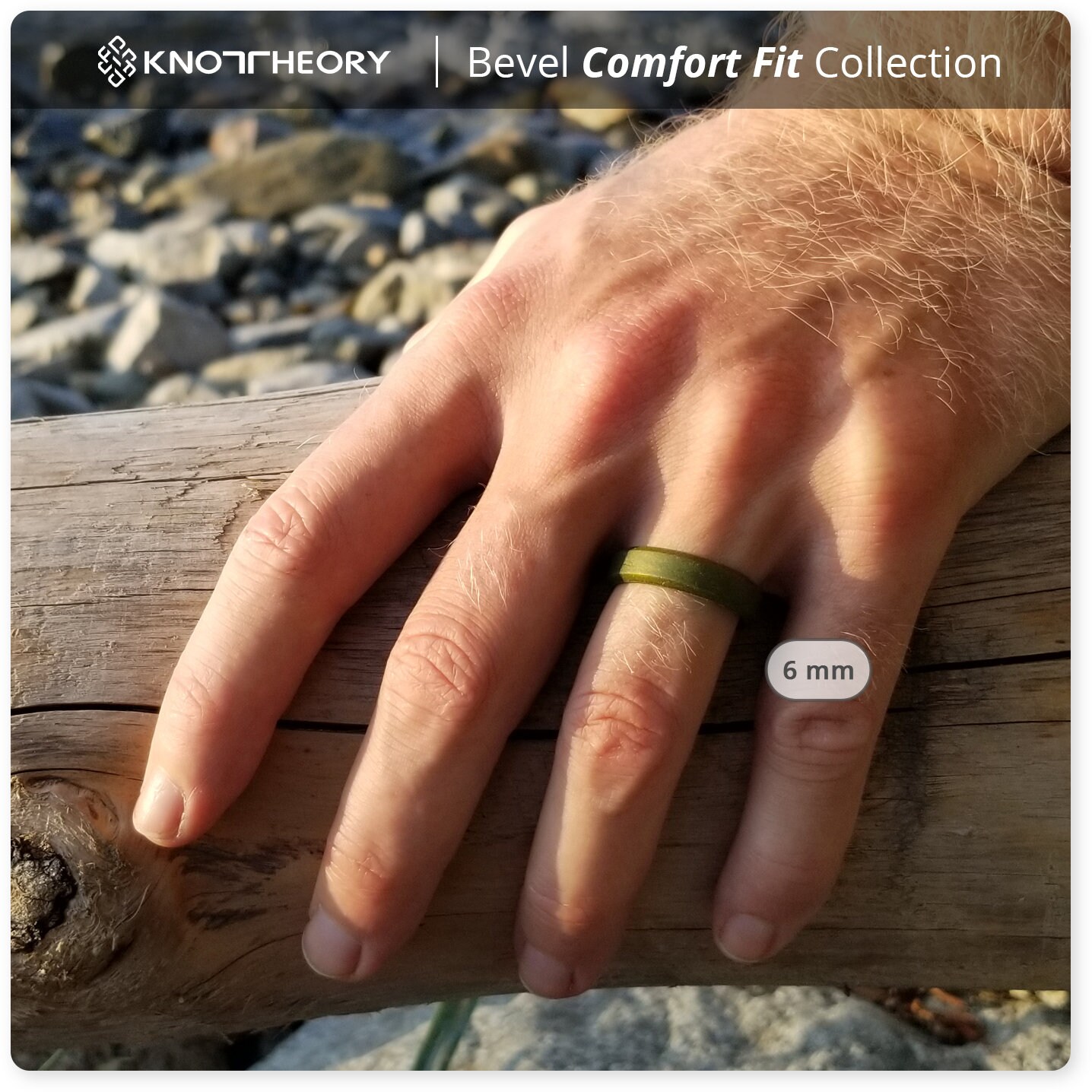 Army green hotsell silicone ring