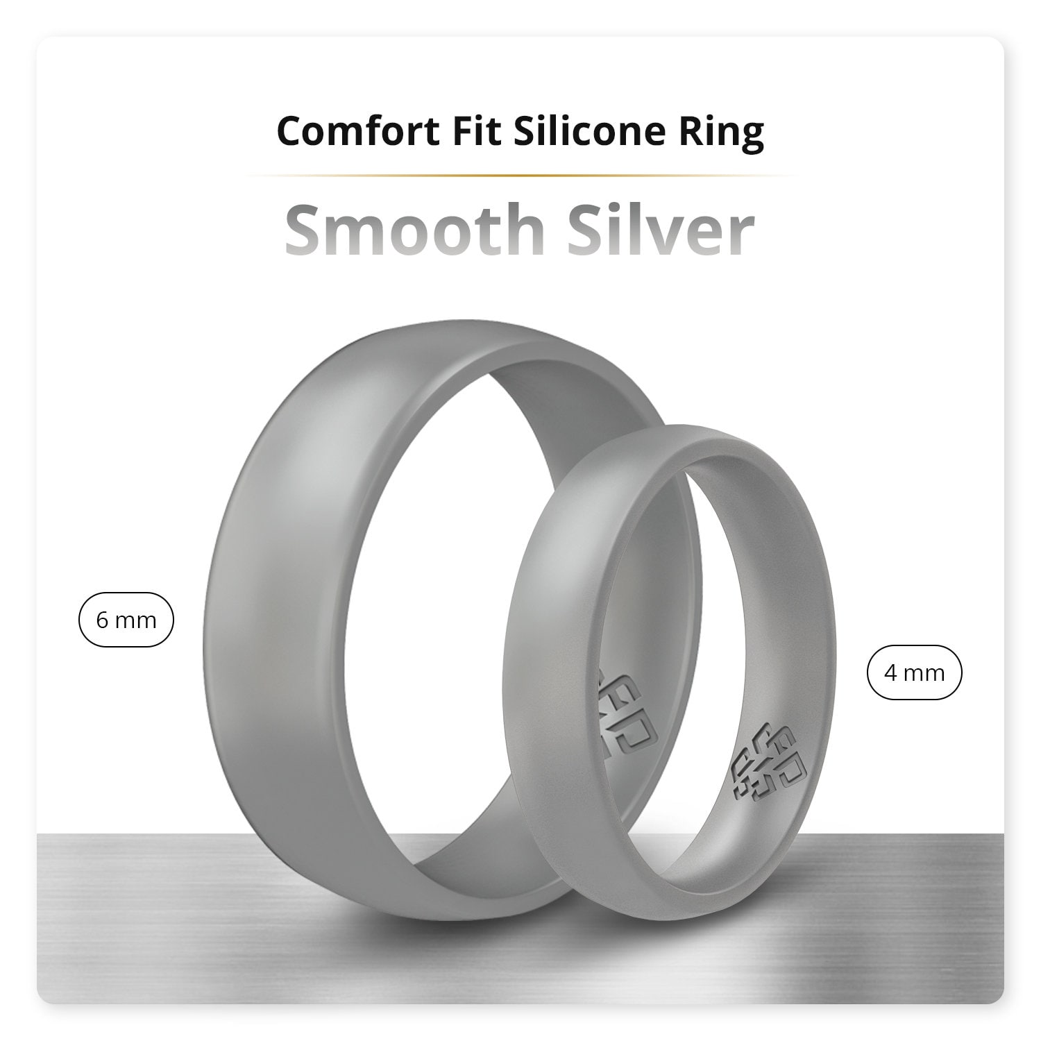 His and hers on sale silicone wedding bands