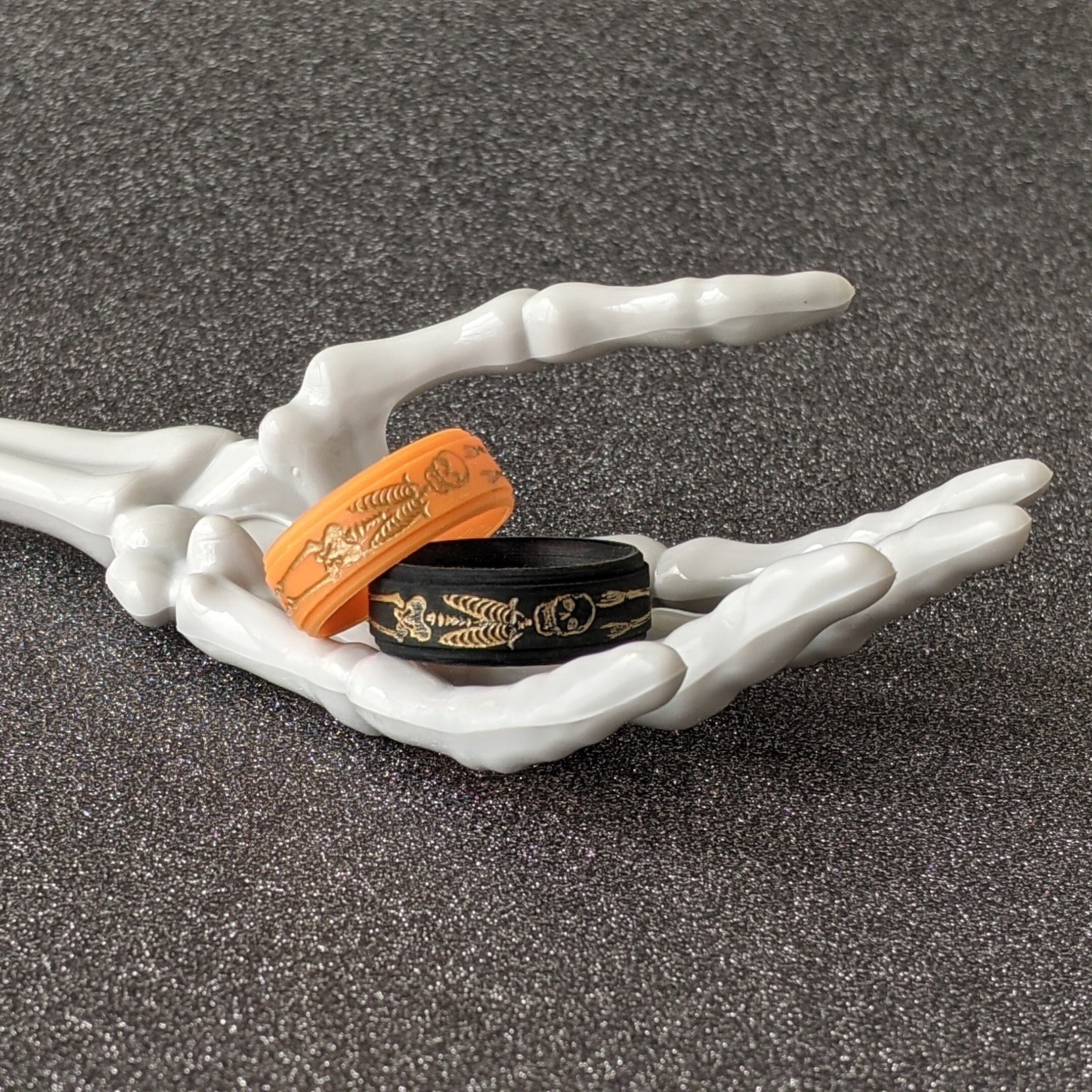 Skull silicone shop ring