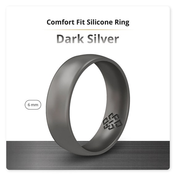dark silver ring