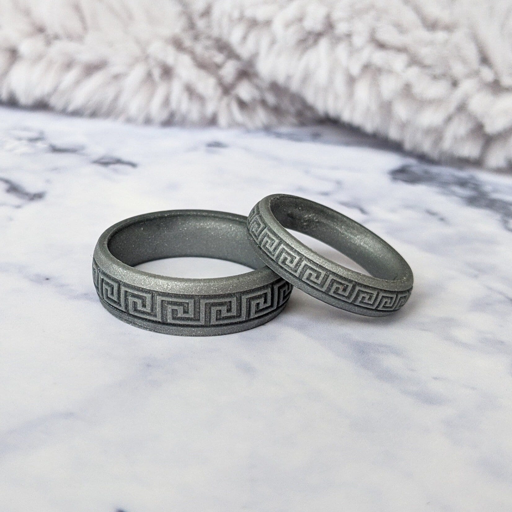 8MM Active Life Style SILICONE Wedding Band