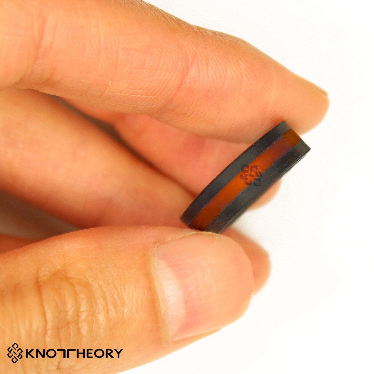Black Red Stripe Silicone Ring for Men Women Black with Thin Etsy