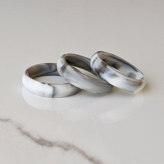 Silicone wedding shop band sets