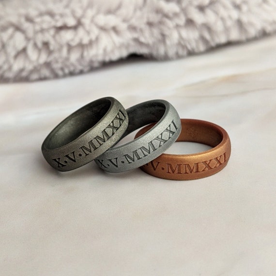 Personalised Wedding Ring Box Custom Name Date Wood Ring Box Engagement Ring  Keepsake Engraved Ring Bearer