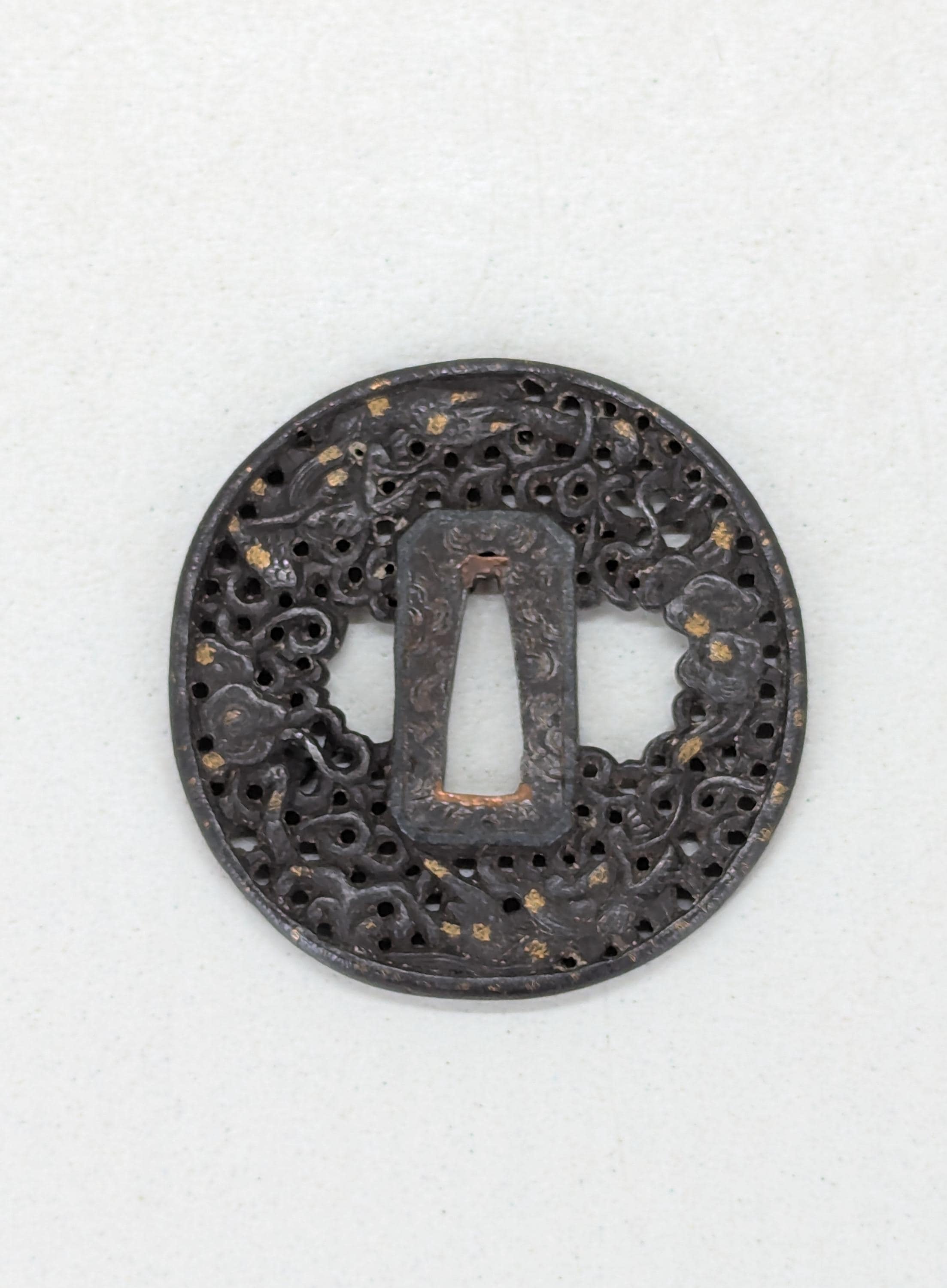 Iron tsuba - Etsy 日本
