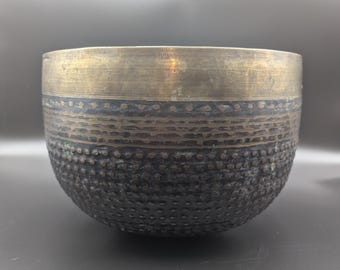 Antique Japanese Orin Singing Bowl | Signed Seikyo Genryu, Early 20th Century Buddhist Temple Bell