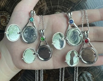 H2O mermaid pendant choker, zinc alloy locket necklace for cosplay