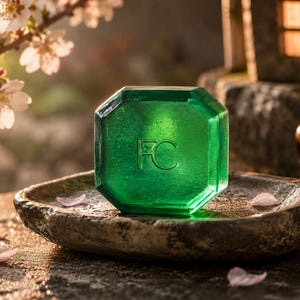 Acne & Pore Care Japanese Chlorophyll Soap - Gentle for Sensitive Skin