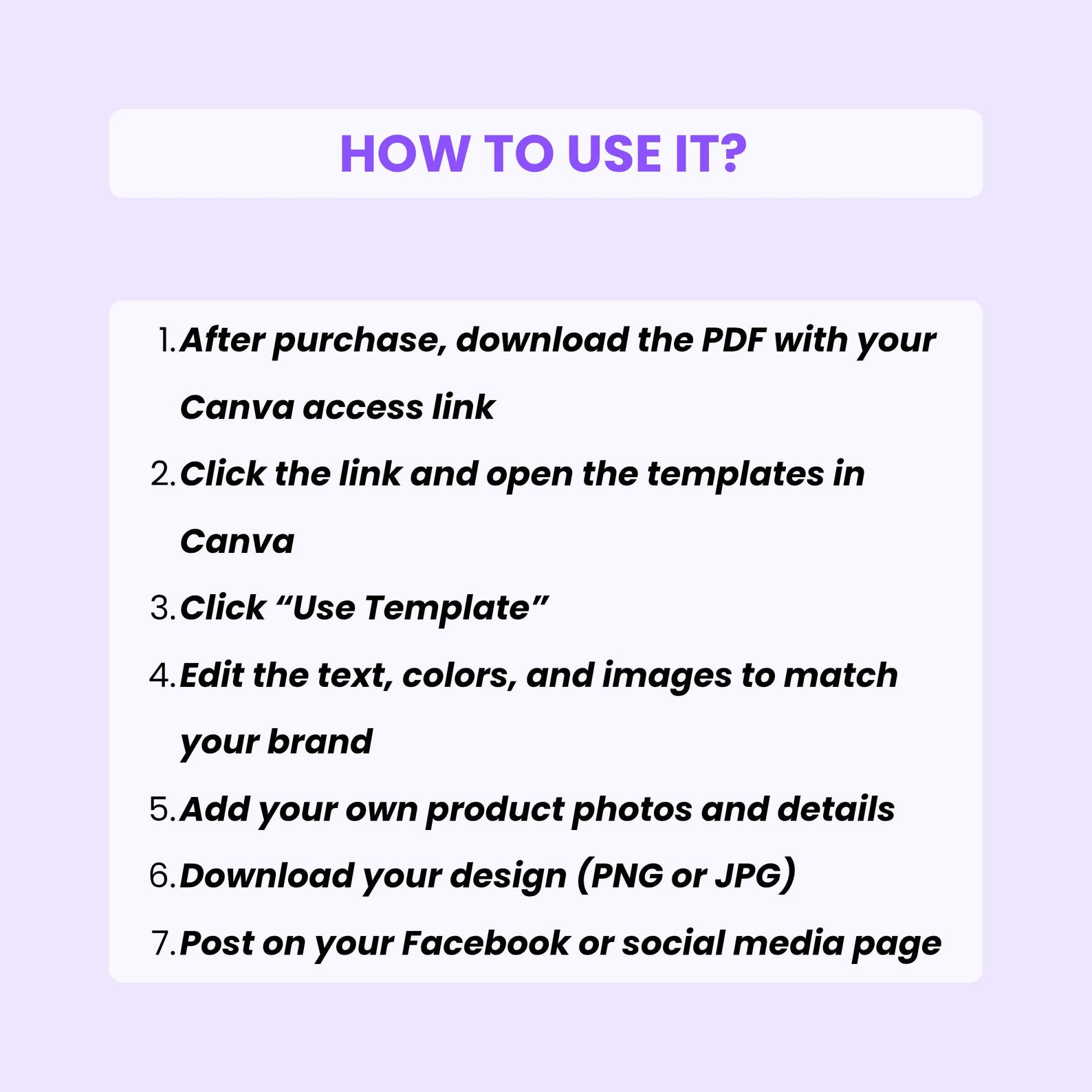 20 Editable Facebook Templates for Small Business | Canva Social Media ...