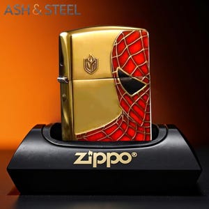 Zippo Spiderman - Etsy