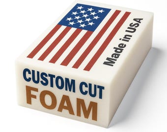 Custom Upholstery Foam Cut to Size – Cushion Foam Replacement, Made to Order Seat Foam