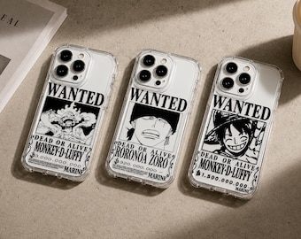 指名手配ポスターアニメiPhoneケースルフィゾロデザイン保護スマホケースカバー