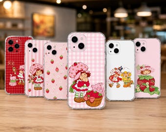 Strawberry Shortcake Phone Case • Berrycore Pink Fruit Cover