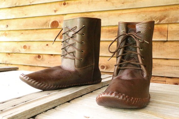 handmade moccasin boots