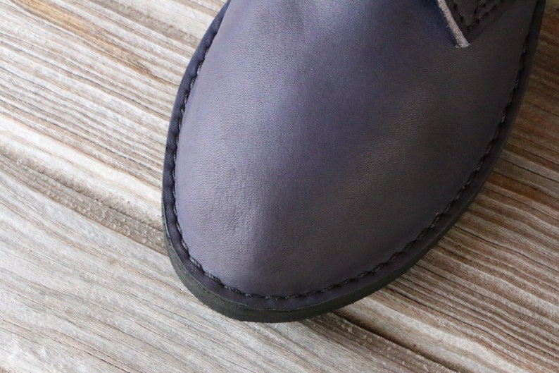 Leather Ankle Boots Chicago Custom Handmade in USA