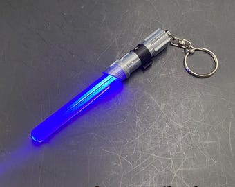 Custom Character Mini Lightsaber Keychain