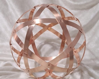 Grote 32 cm pentasfeer van puur koper met handleiding en accessoires (Genesa Evolution)