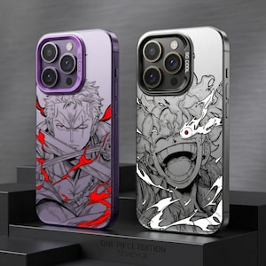Anime iPhone-skal, Duo Fighter Manga-telefonskal, Stötsäkert actiongrafik