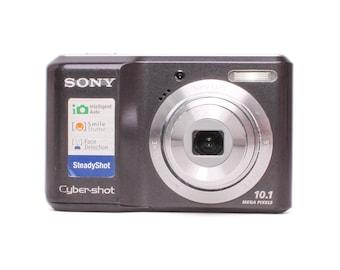 SONY Cyber-shot DSC-W320 Black 14.1 MP - Compact Digital Camera - Etsy