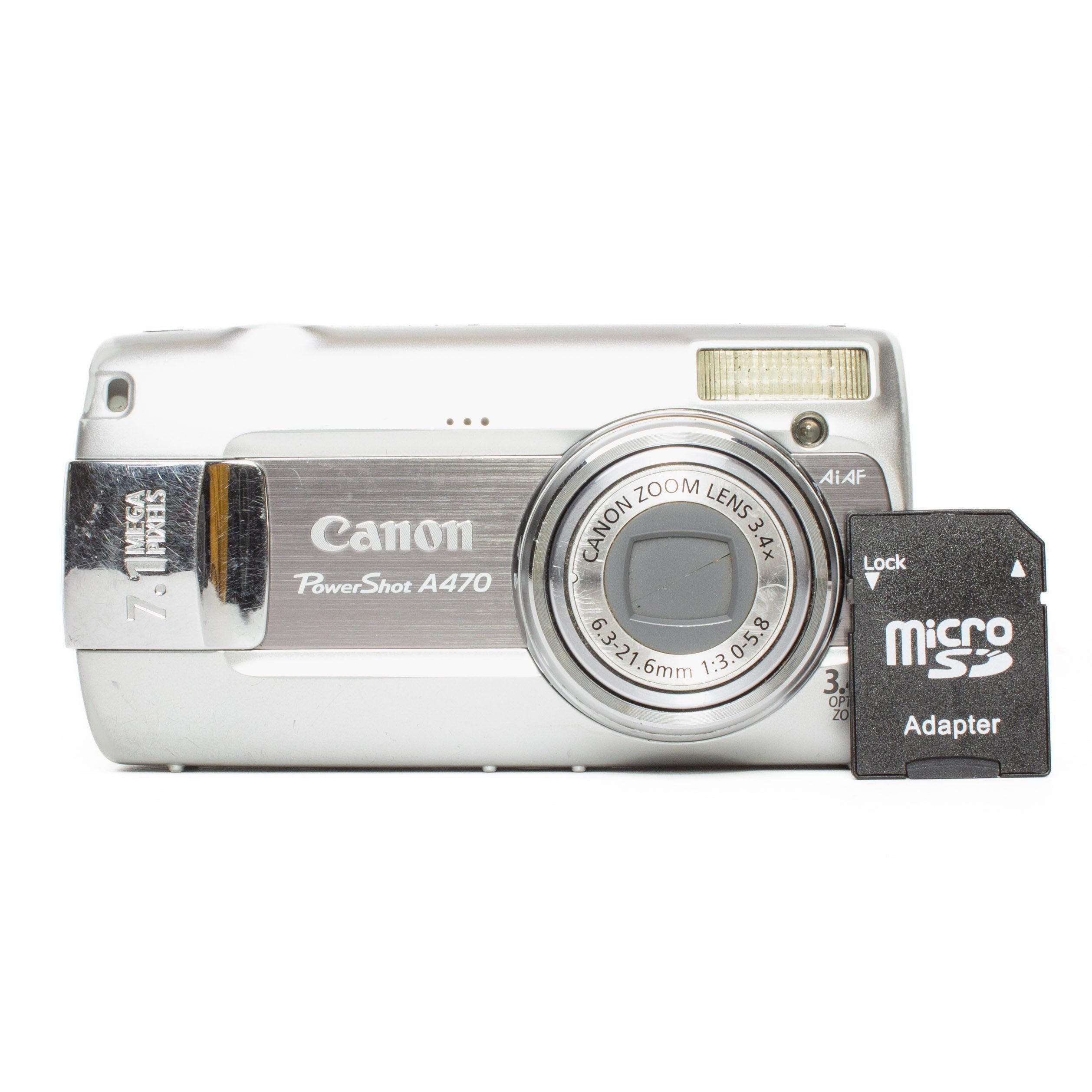 Canon Powershot A470 7.1mp Digital Camera - Etsy