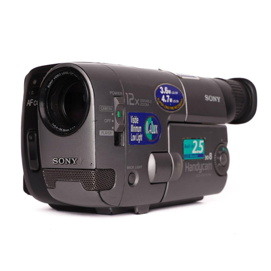Sony Handycam Ccd-trv11e Video8 Camcorder - Etsy