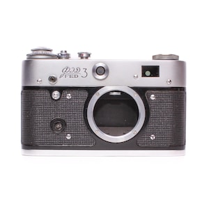 Fed 3 made in USSR filmcamera - timer werkt niet