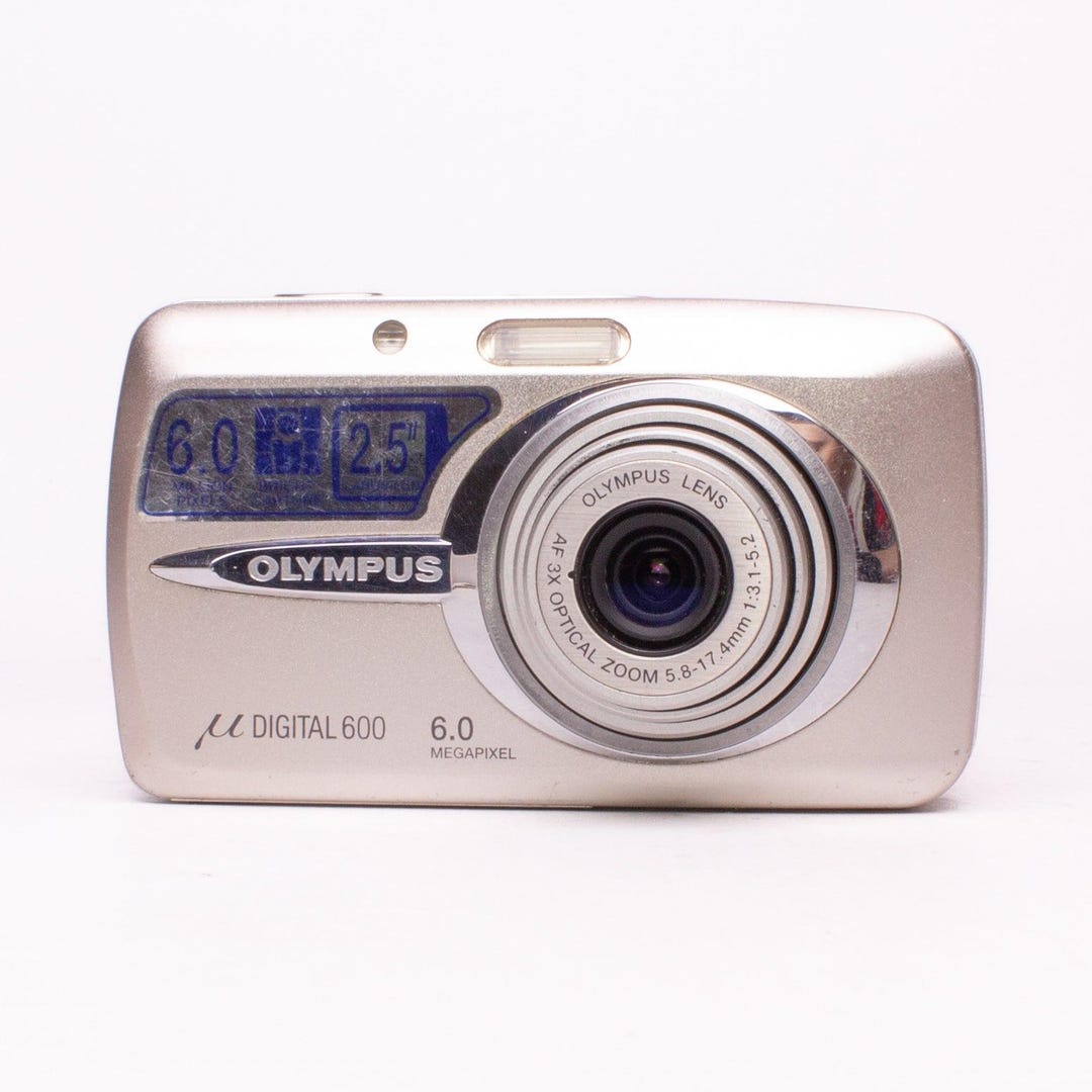 Olympus Mju 600 6.0mp Digital Camera - Etsy