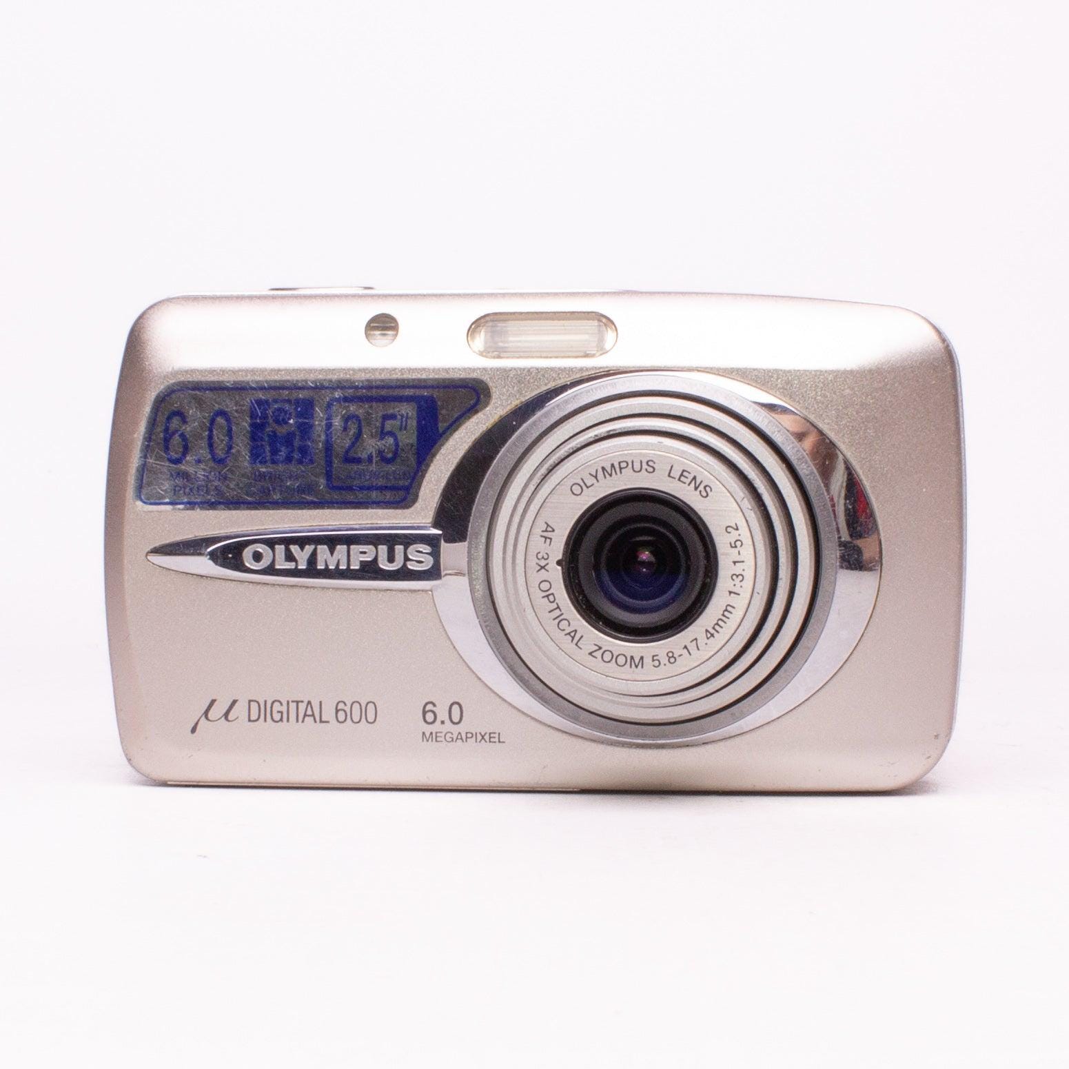 Olympus Mju 600 6.0mp Digital Camera - Etsy