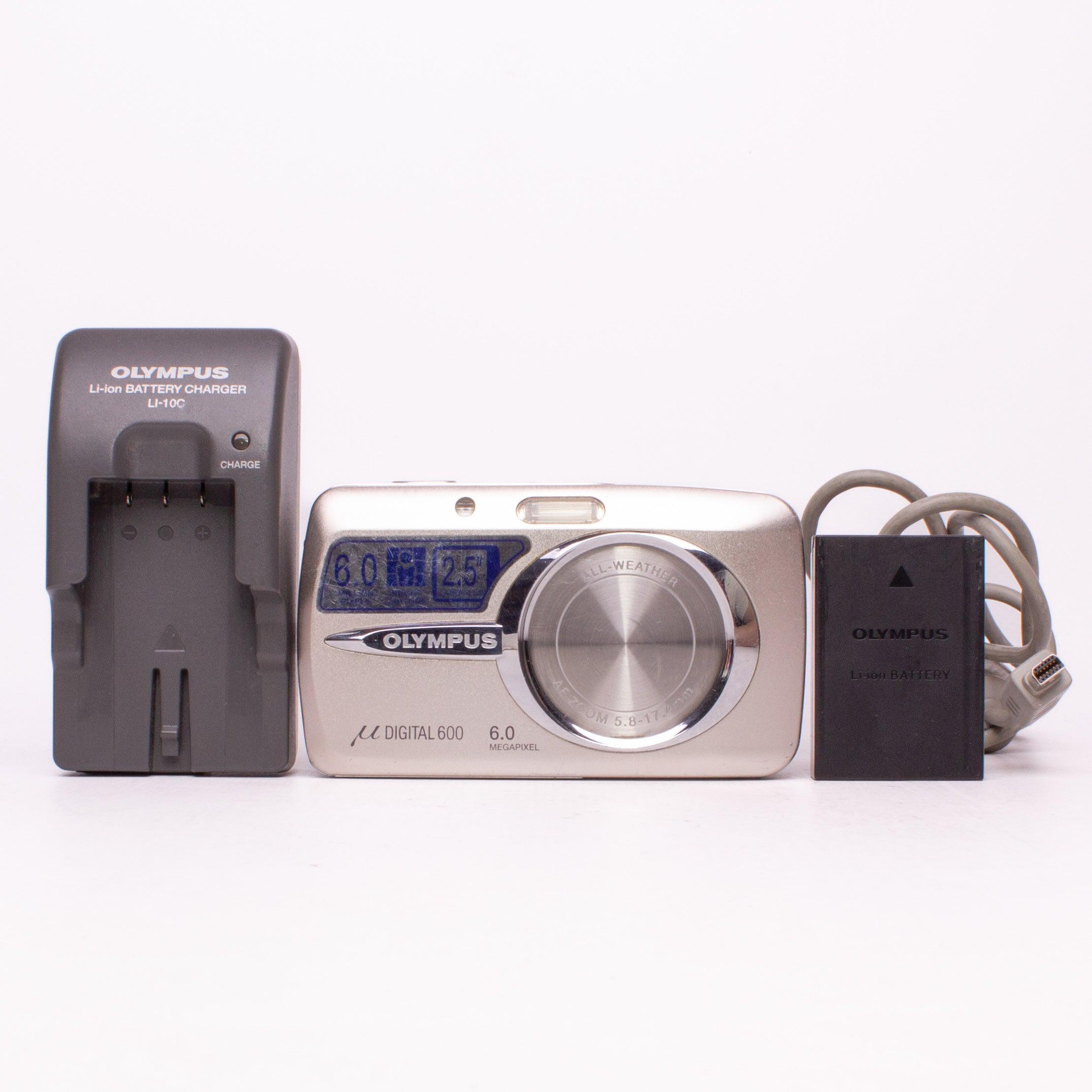 Olympus Mju 600 6.0mp Digital Camera - Etsy