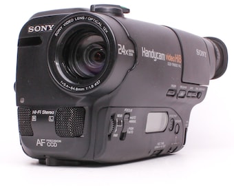 Vintage Sony Video8 Handycam CCD-TR620E: Retro Camcorder With