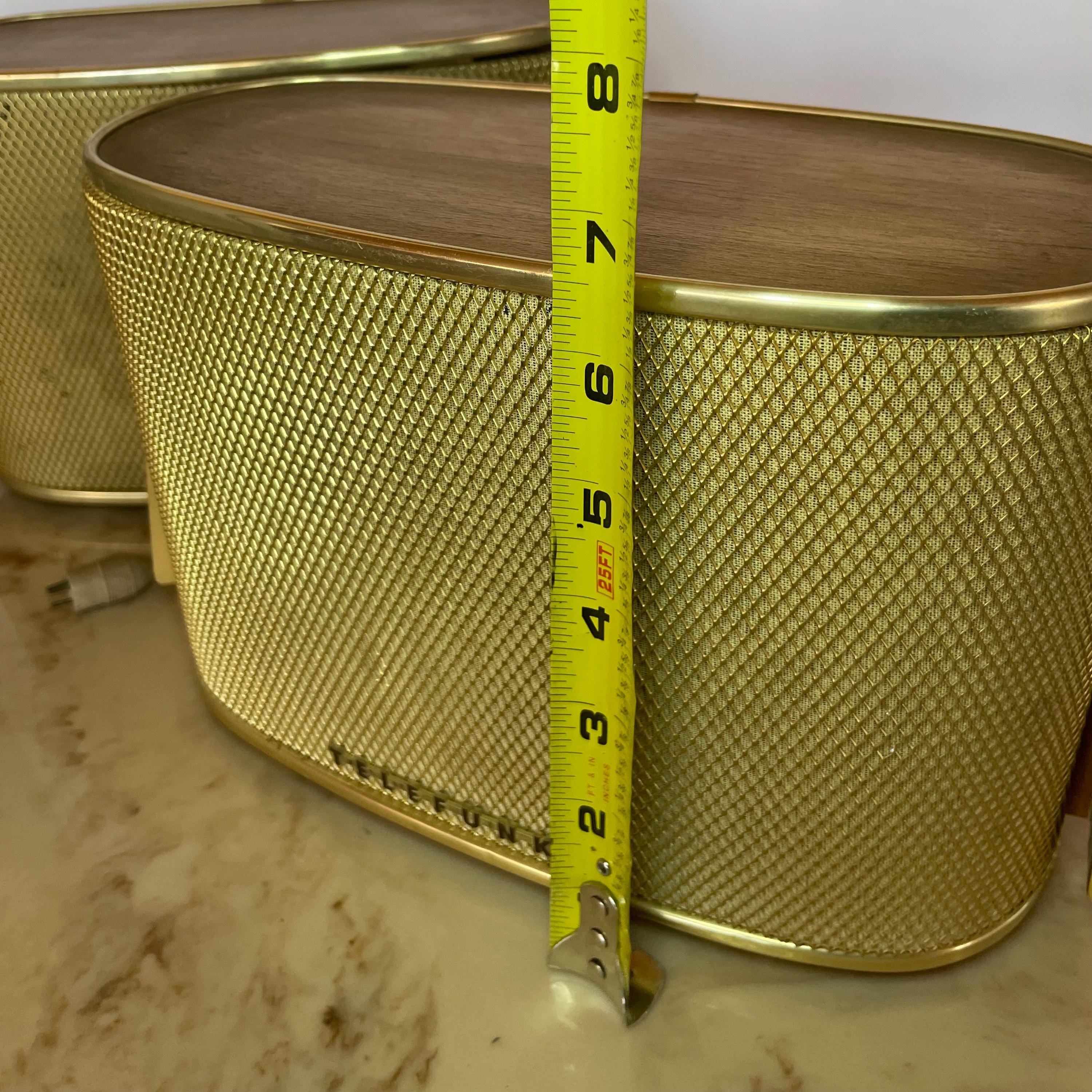 Vintage WORKING Set of 2 Telefunken Allvox-strahler Pair Satellite