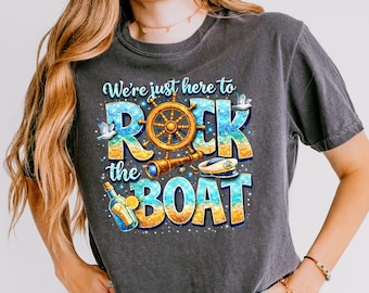 Rock The Boat Cruise Trip , Girls Cruise Vacation , Ocean Lovers