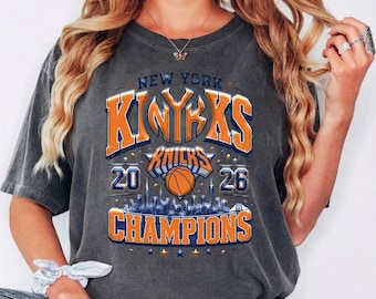 Knicks T-shirt, Vintage Sports Logo, Basketball Fan Shirt , Gameday Shirt