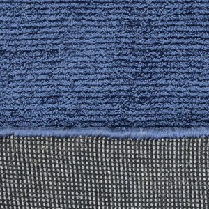 Blue Modern Area Rug, Handloom Tencel Silk Carpet, Tip Sheared Abstract Rug, Luxury Soft Minimalist Rug, Contemporary Home Decor image 5
