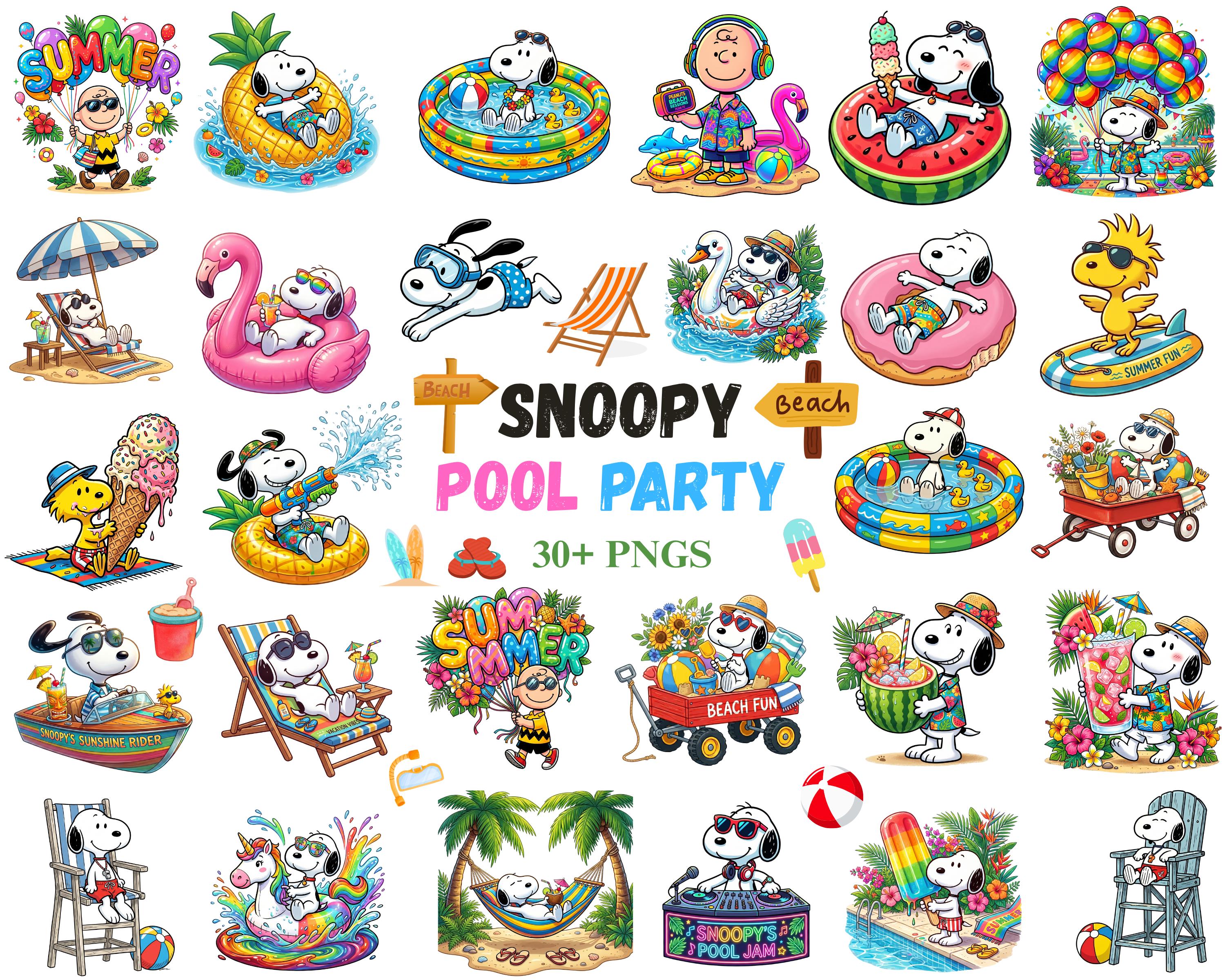 Pool snoopy - Etsy 日本