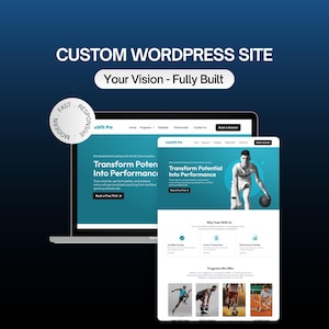 Custom WordPress Website Design & Development | WooCommerce Ecommerce | Elementor | SEO Optimized | Responsive