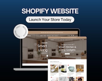 Custom Shopify Store Design | Ecommerce Website Development, SEO Ready