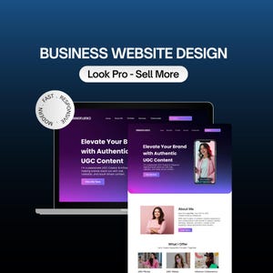Business Website Design Service | Professional Small Business Website | WordPress | SEO Optimized | Responsive