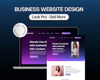 Professional WordPress Business Website Design, SEO Optimized, Responsive