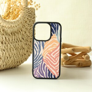 Patch Zebra Print Case for iPhone 17/16/15/14/13/12 Pro,16 Plus/17 Pro Max/17e,13 12 Mini,iPhone Air X XS XR SE Series Case Cover,Gift
