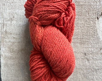 Natural hand dyed~ Sport weight CVM Romeldale yarn