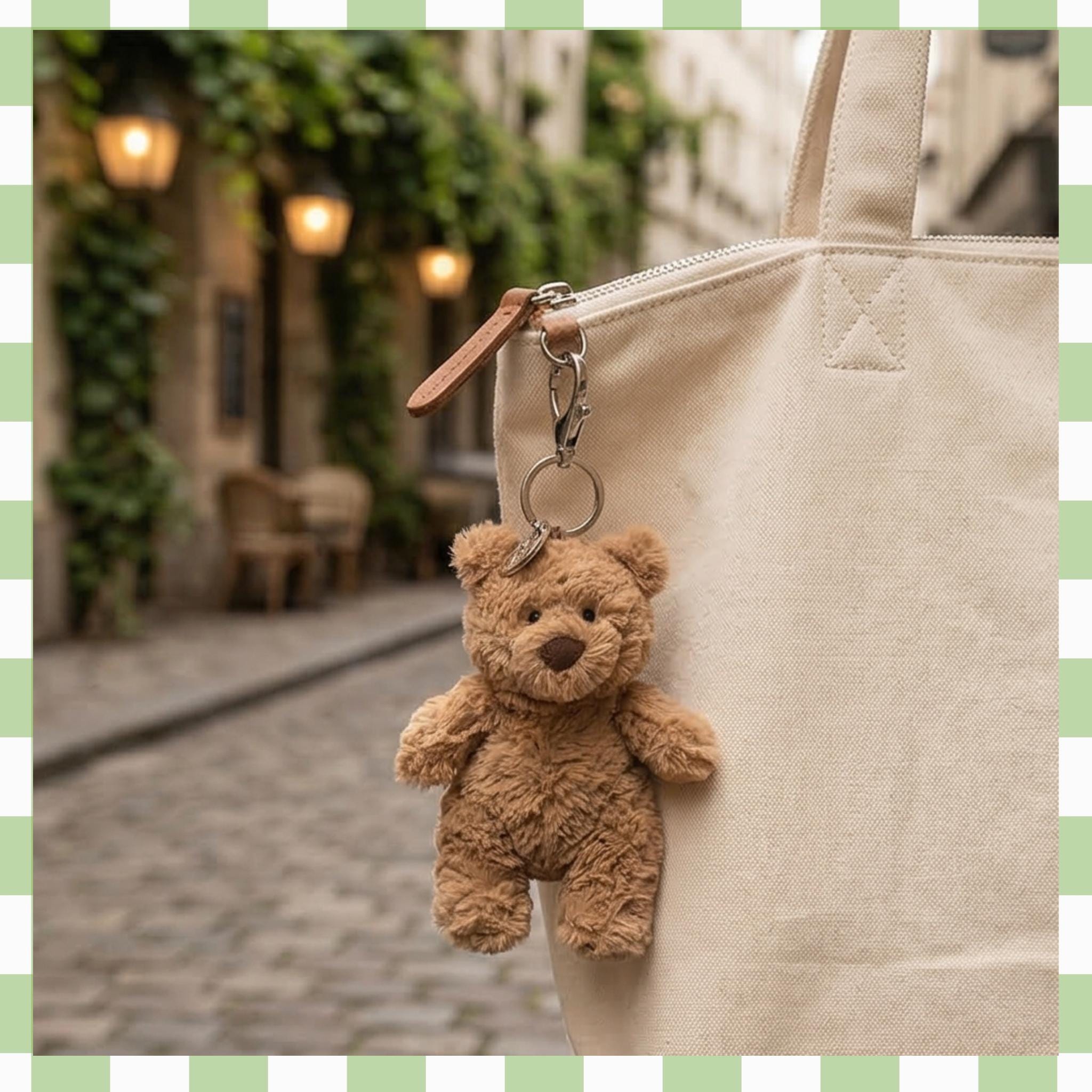 Bartholomew Bear Bag Charm - Etsy