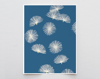 Blowing Thistledown Art Print - Signed and Printed by Jorey Hurley - Unframed or Framed - 110915